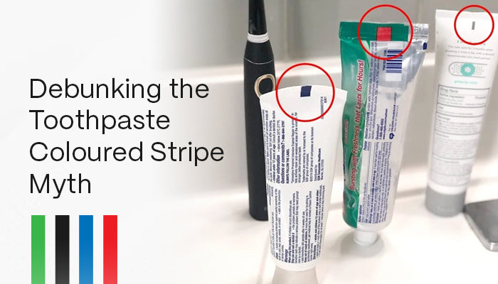 Debunking the Toothpaste Colored Stripe Myth