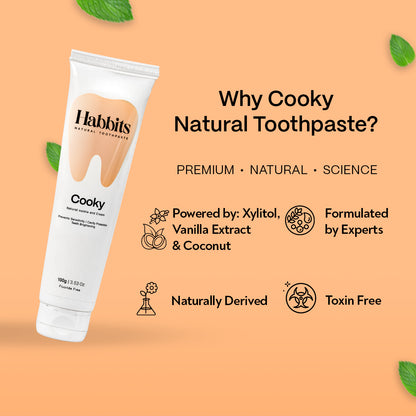 Natural Cavity Protection Toothpaste - Cookie & Cream